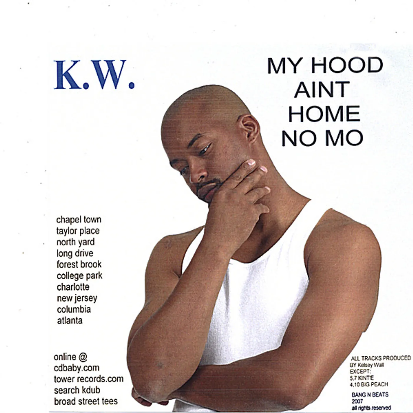 Kw MY HOOD AINT HOME NO MO CD