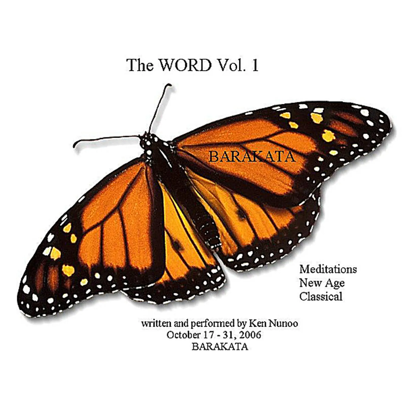 Ken Nunoo WORD 1 CD