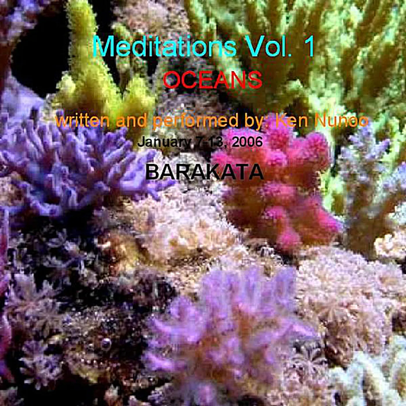 Ken Nunoo MEDITATIONS 1 CD