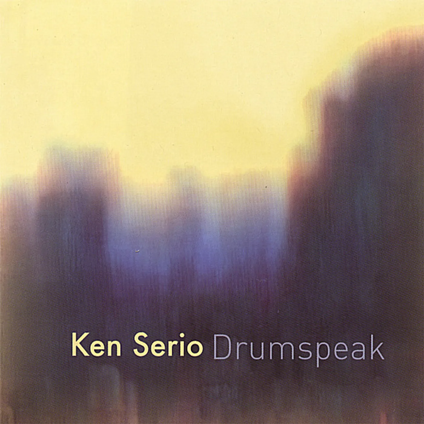 Ken Serio DRUMSPEAK CD