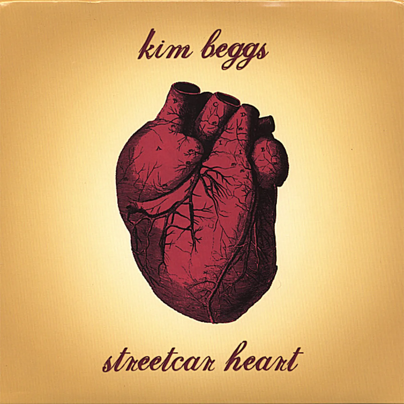 Kim Beggs STREETCAR HEART CD