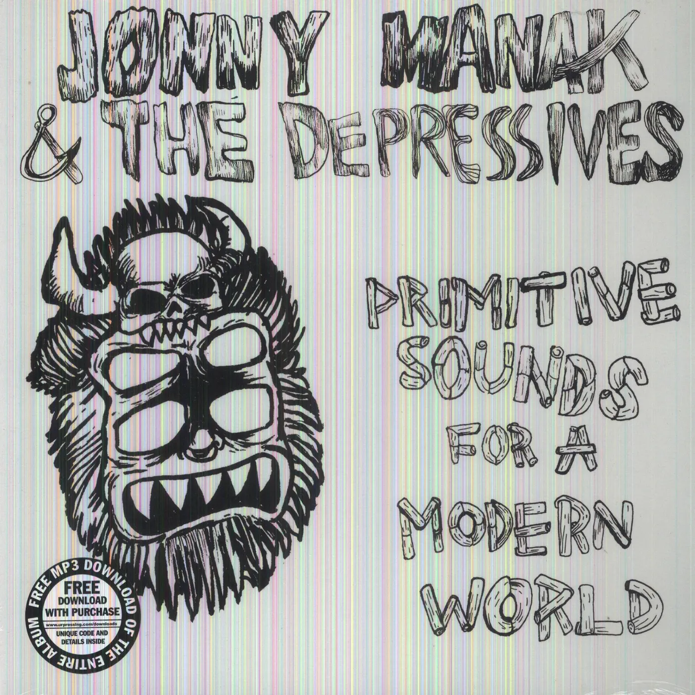 Jonny Manak and the Depressives Primitive Sounds for a Modern World Vinyl Record