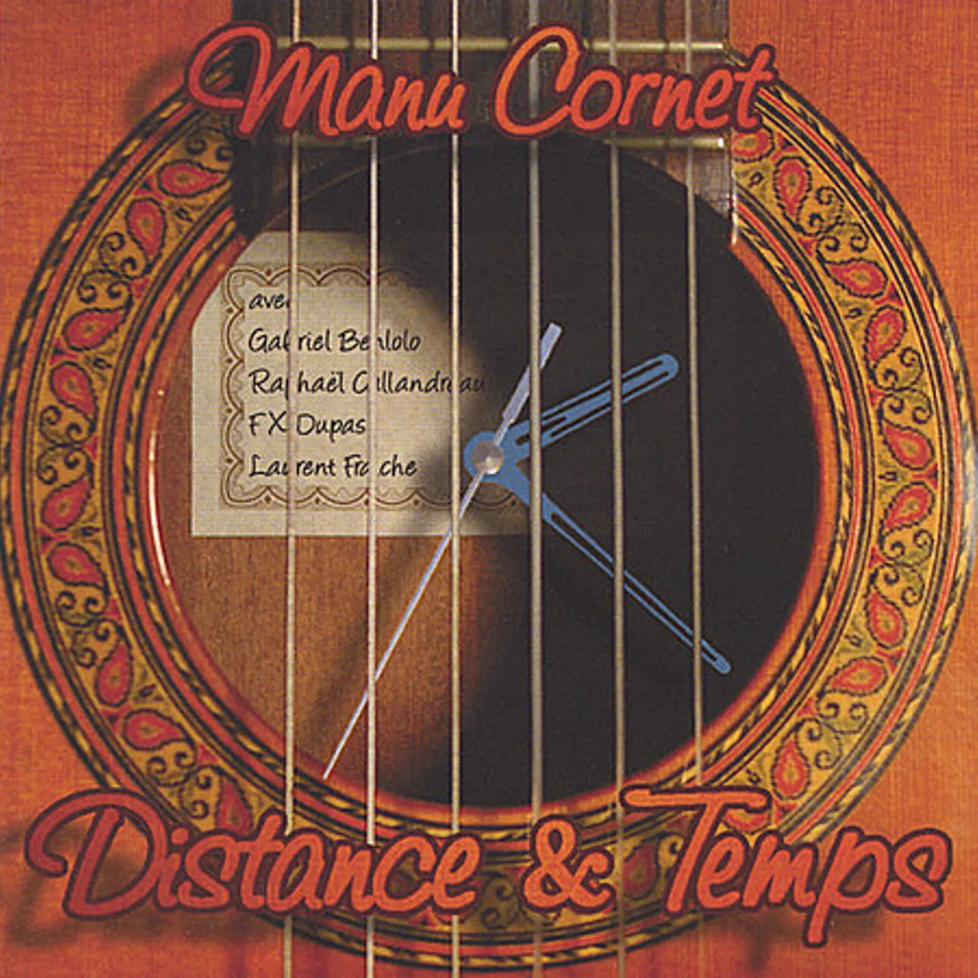 Manu Cornet DISTANCE & TEMPS CD