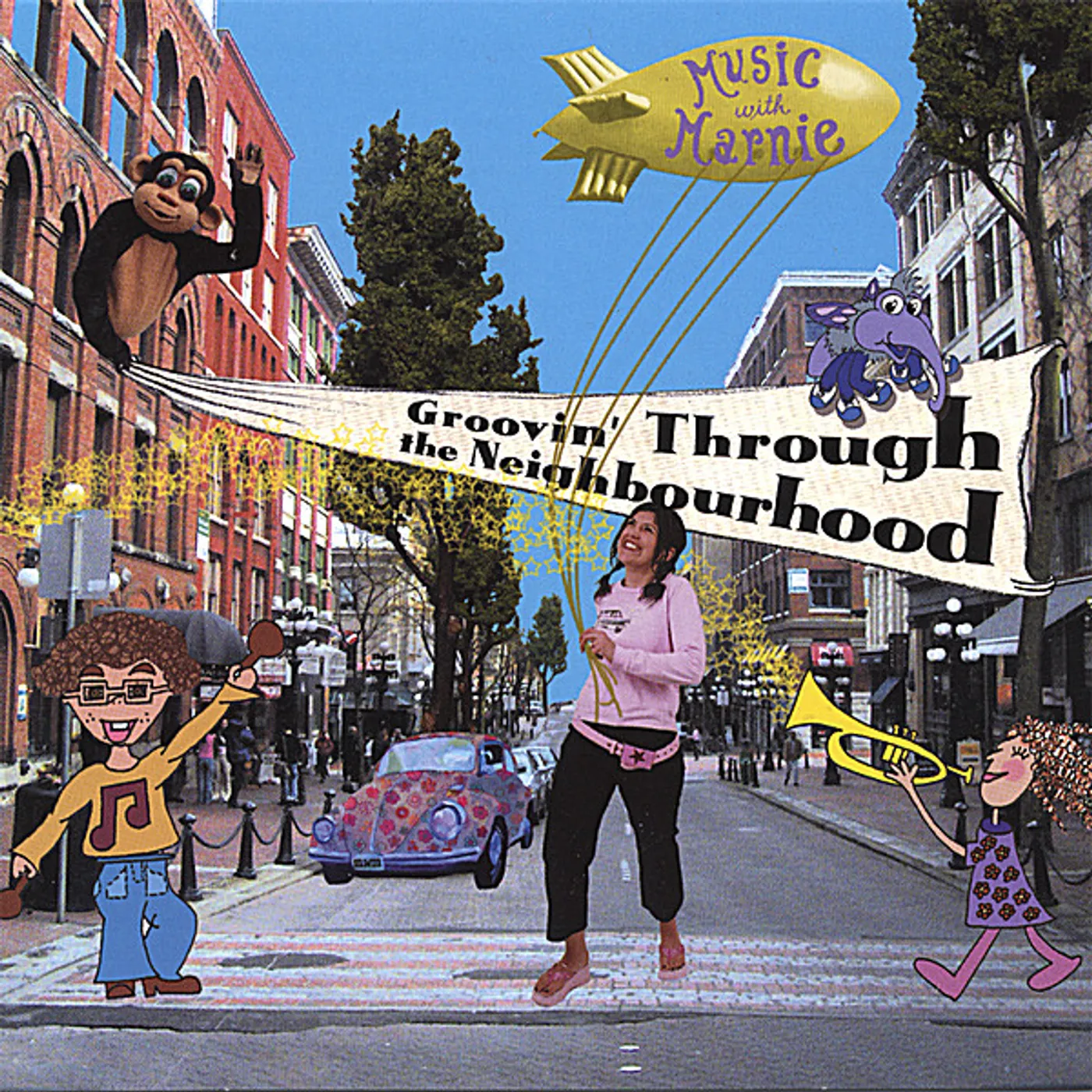 Music With Marnie GROOVIN' THROUGH THE NEIGHBOURHOOD CD