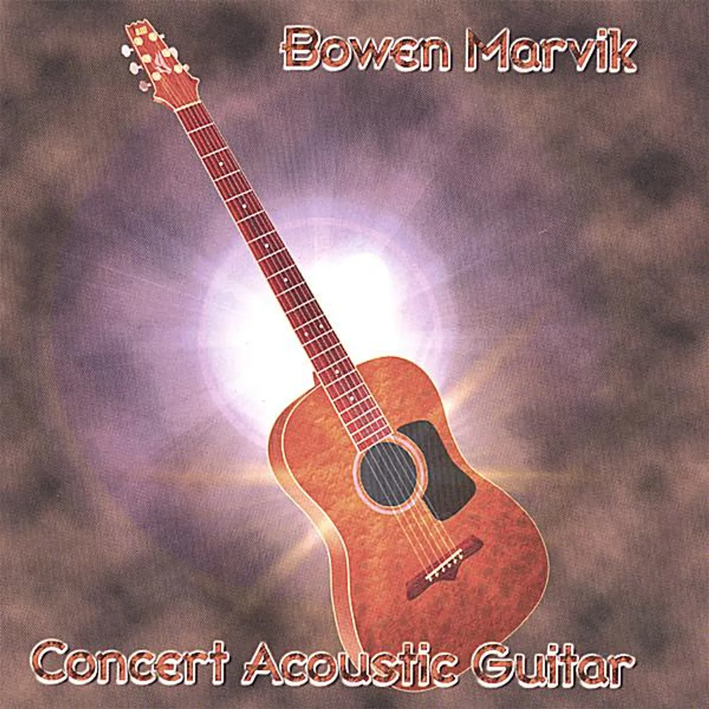 Bowen Marvik CONCERT ACOUSTIC GUITAR CD