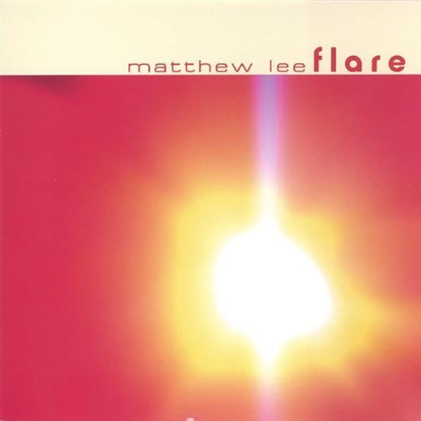 Matthew Lee FLARE CD