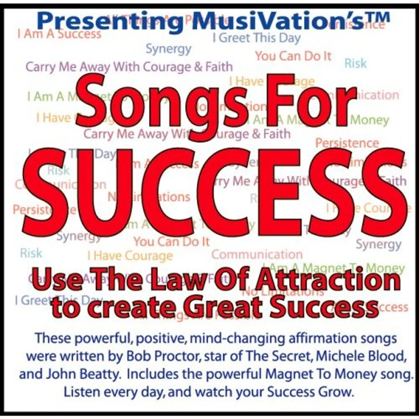 Michele Blood SONGS FOR SUCCESS CD