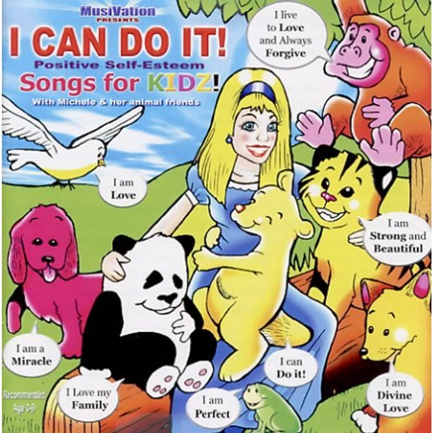 Michele Blood I CAN DO IT POSITIVE SELF ESTEEM SONGS FOR KIDZ CD
