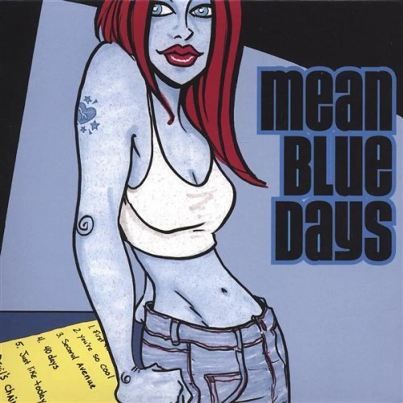 MEAN BLUE DAYS EP CD