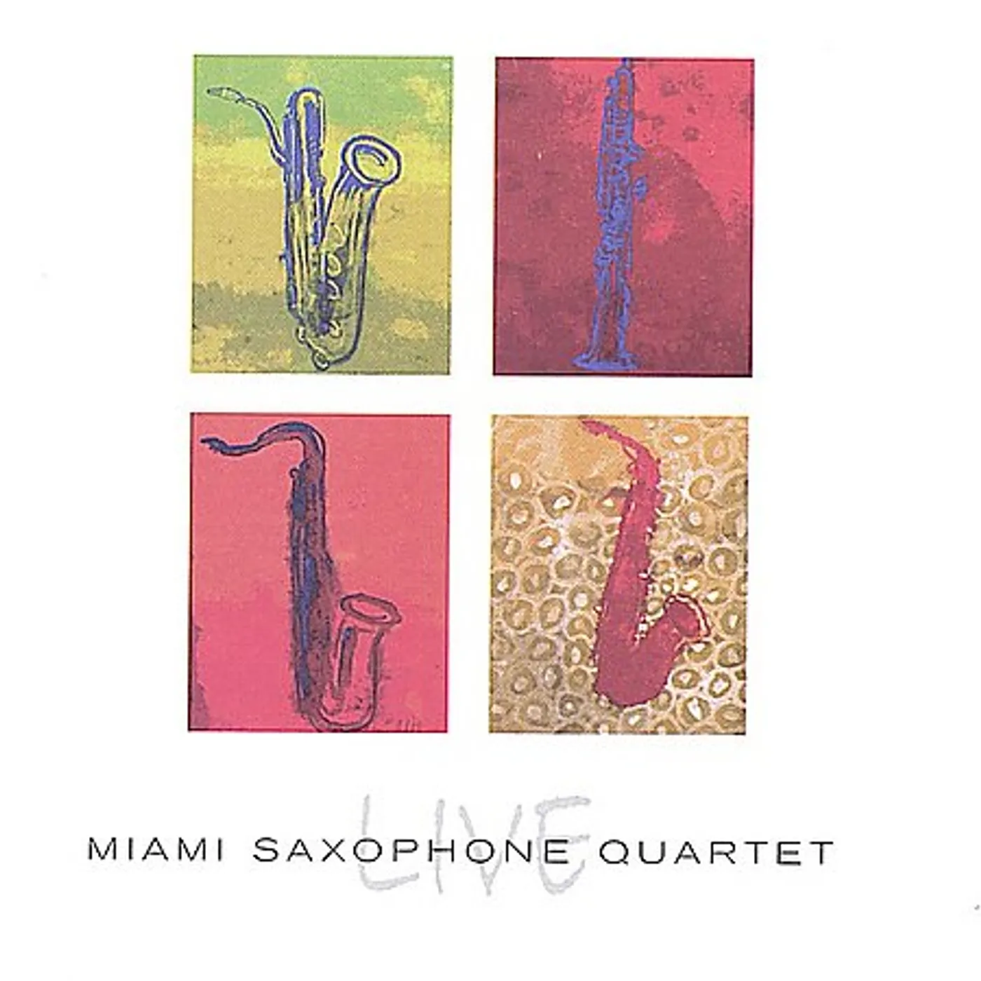 MIAMI SAXOPHONE QUARTET LIVE CD