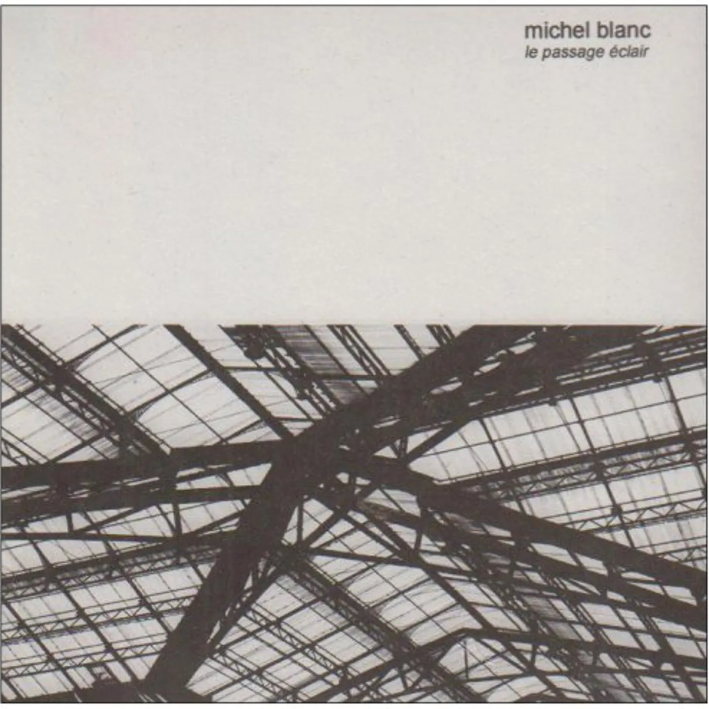 Michel Blanc LE PASSAGE CLAIR CD