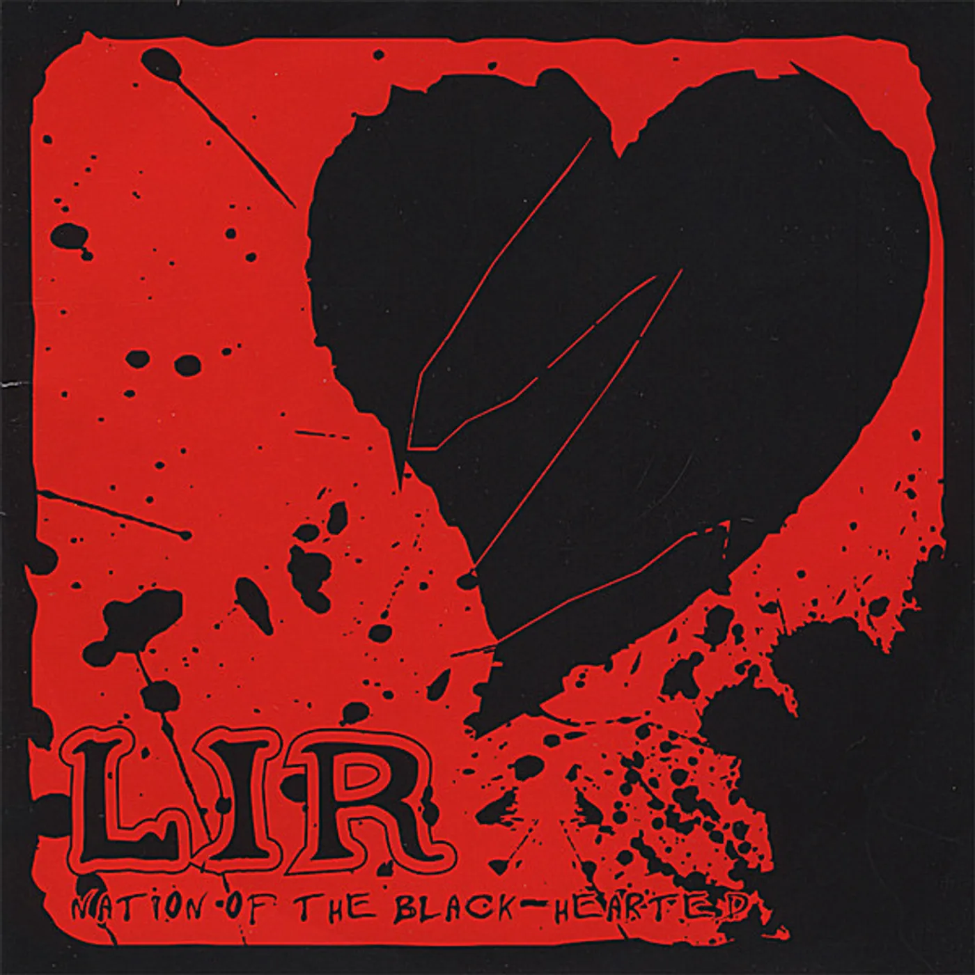 Lir NATION OF THE BLACK-HEARTED CD