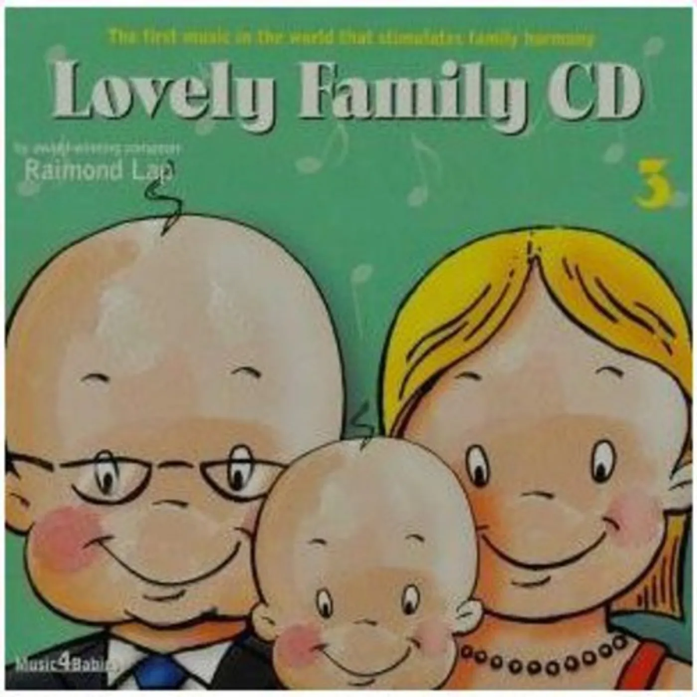 Raimond Lap LOVELY FAMILY 3 CD