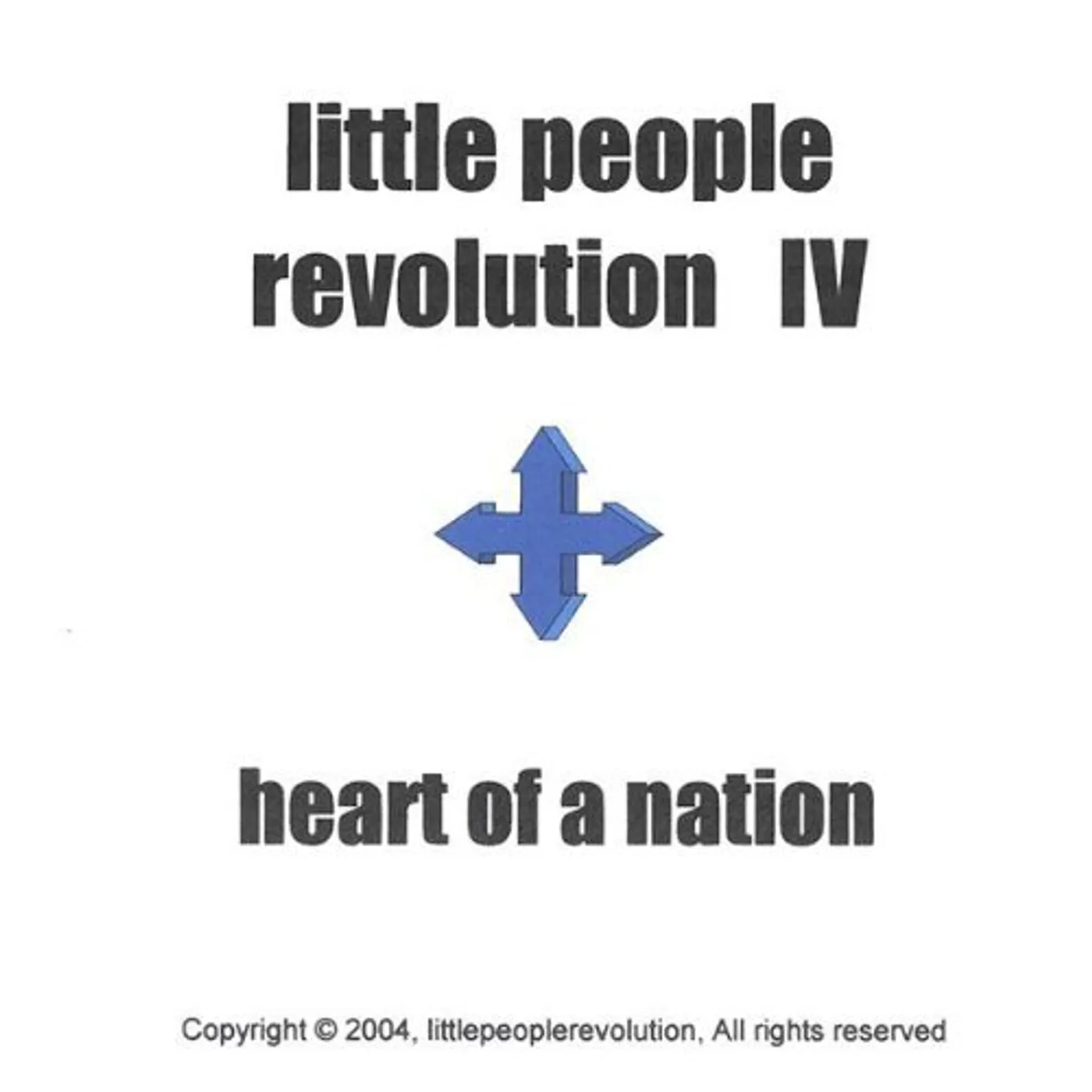 Little People Revolution HEART OF A NATION CD