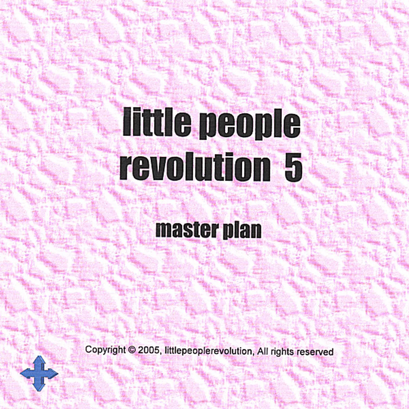 Little People Revolution MASTER PLAN 5 CD