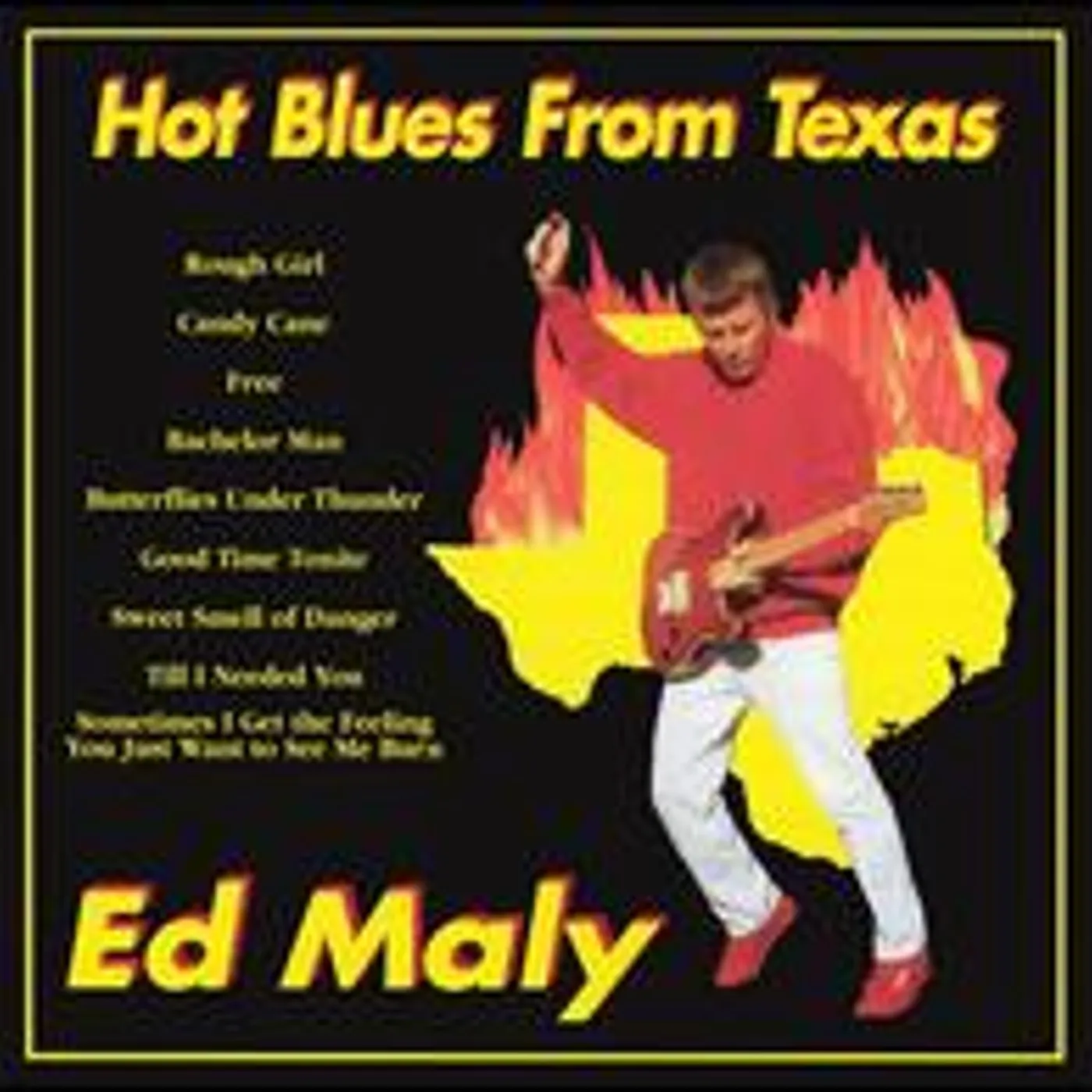 Ed Maly HOT BLUES FROM TEXAS CD