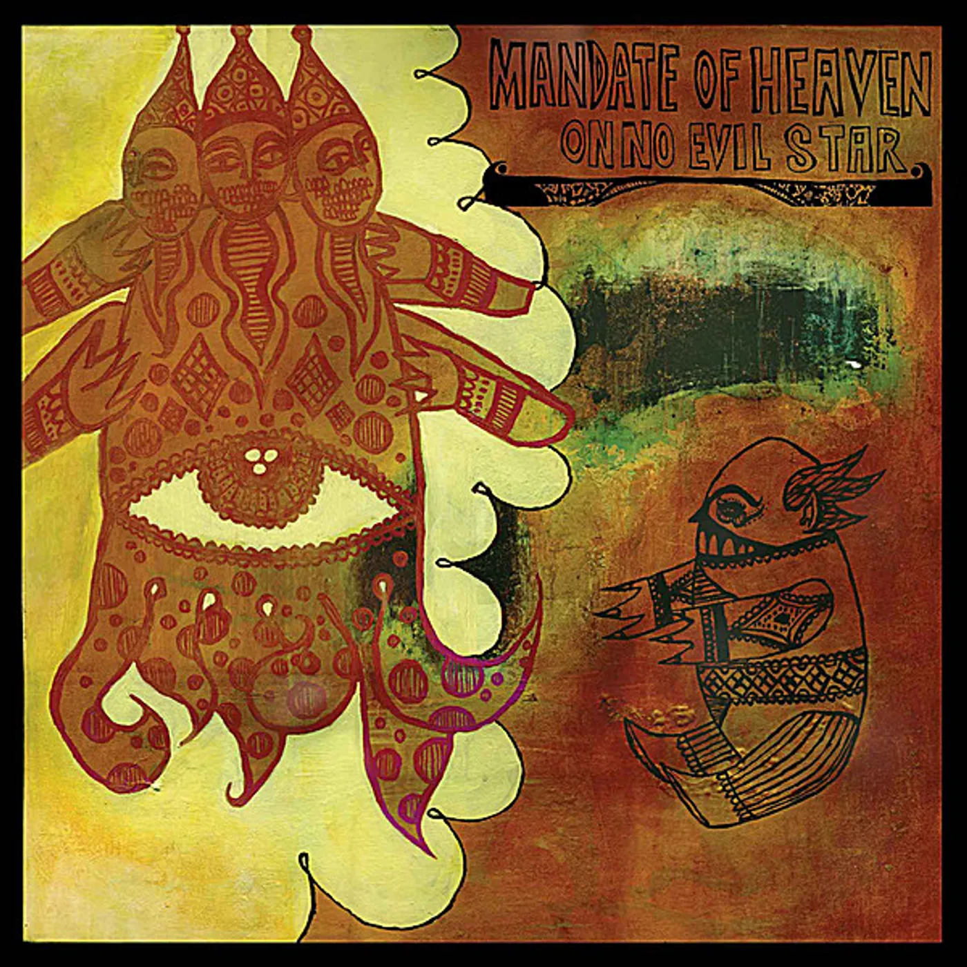 Mandate Of Heaven On No Evil Star Vinyl Record