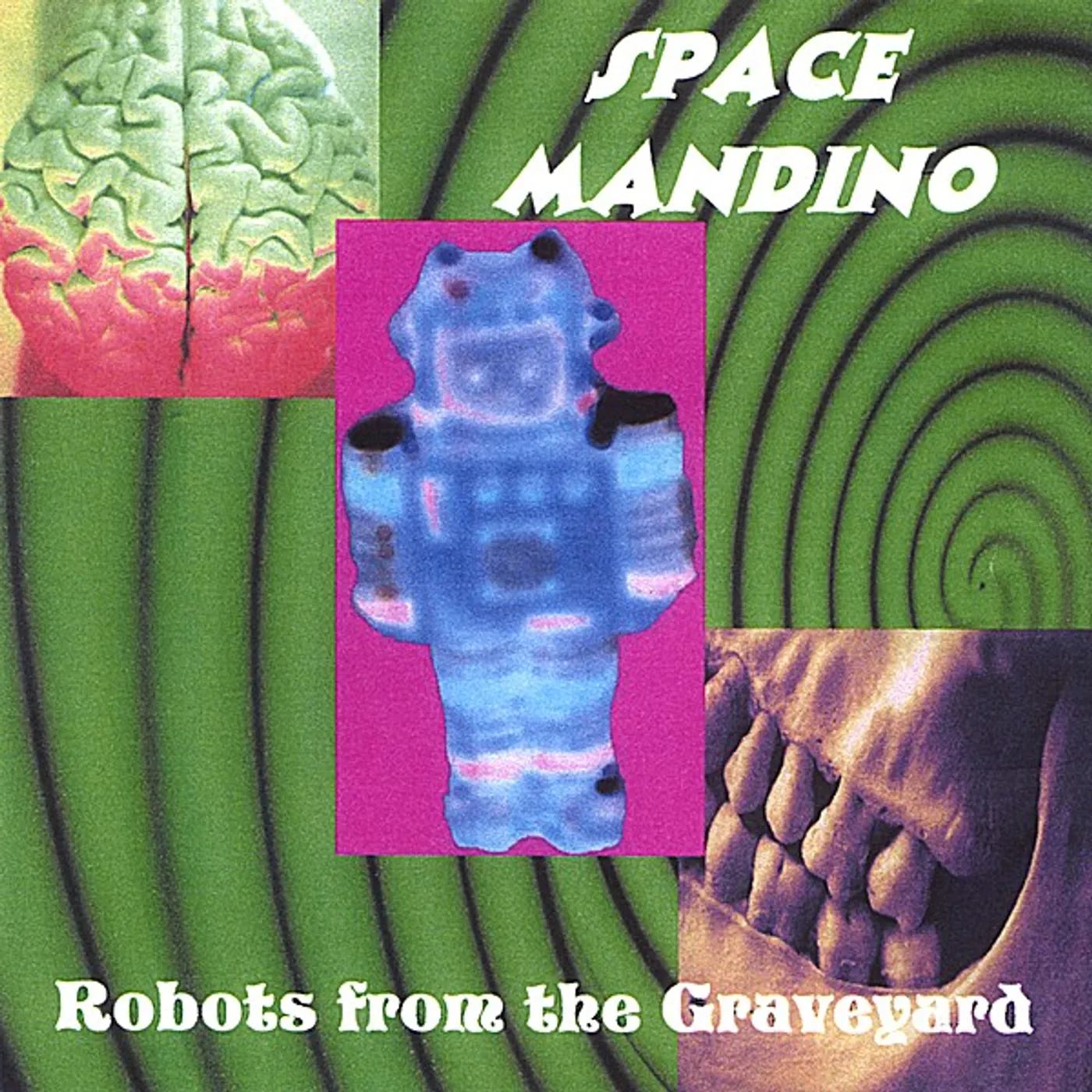 Space Mandino ROBOTS FROM THE GRAVEYARD CD