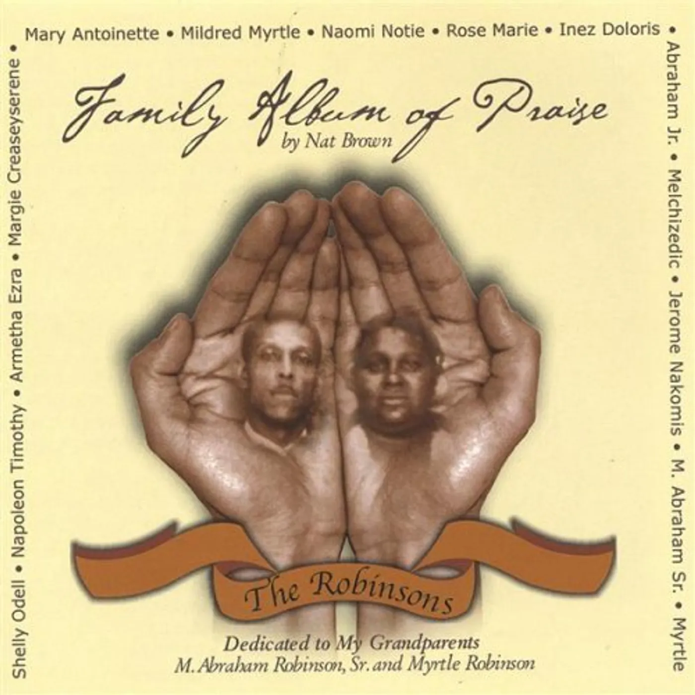 Nat Brown FAMILY ALBUM OF PRAISE CD