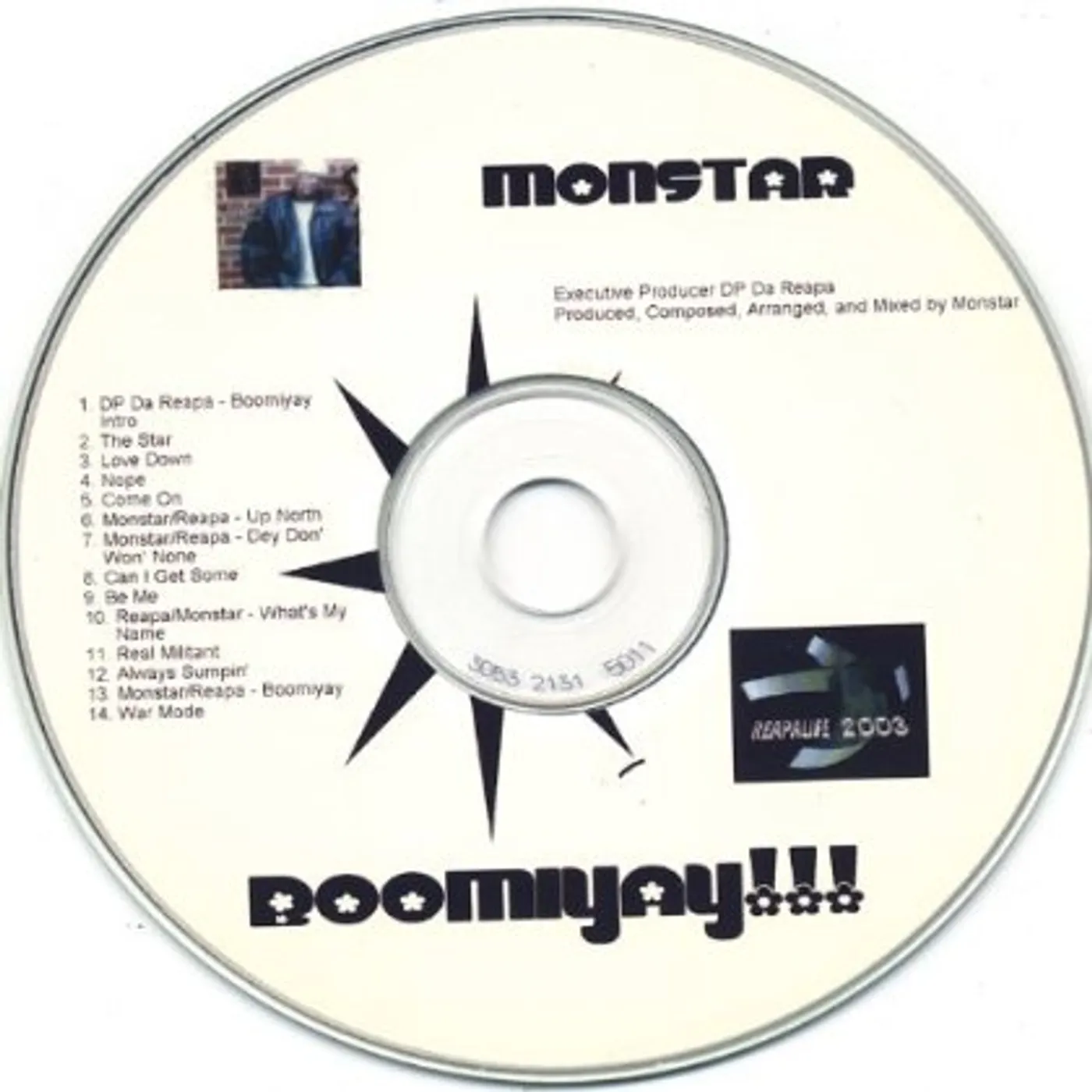 Ned Vicious BOOMIYAY CD