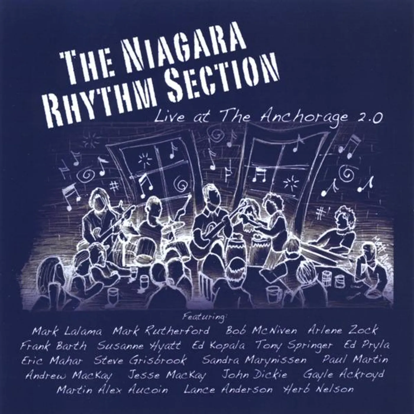 Niagara Rhythm Section LIVE AT THE ANCHORAGE 2.0 CD
