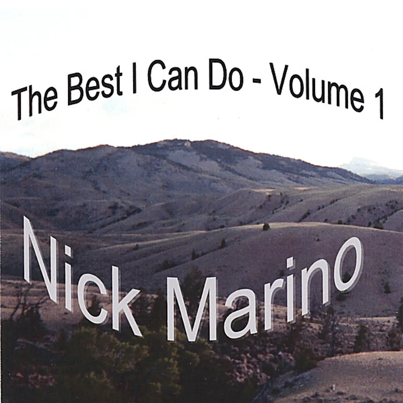 Nick Marino BEST I CAN DO 1 CD