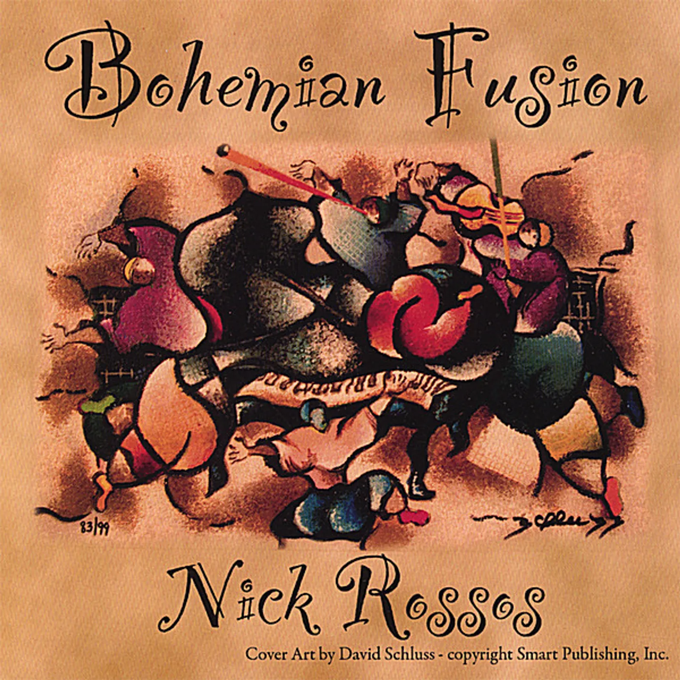 Nick Rossos BOHEMIAN FUSION CD