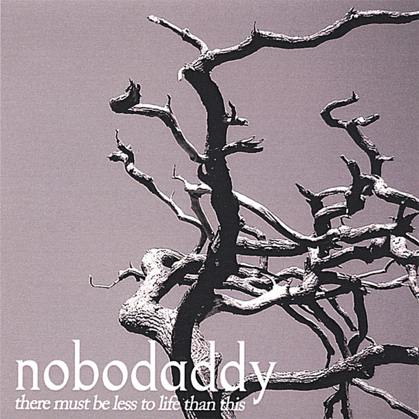 Nobodaddy THERE MUST BE LESS TO LIFE THAN THIS CD