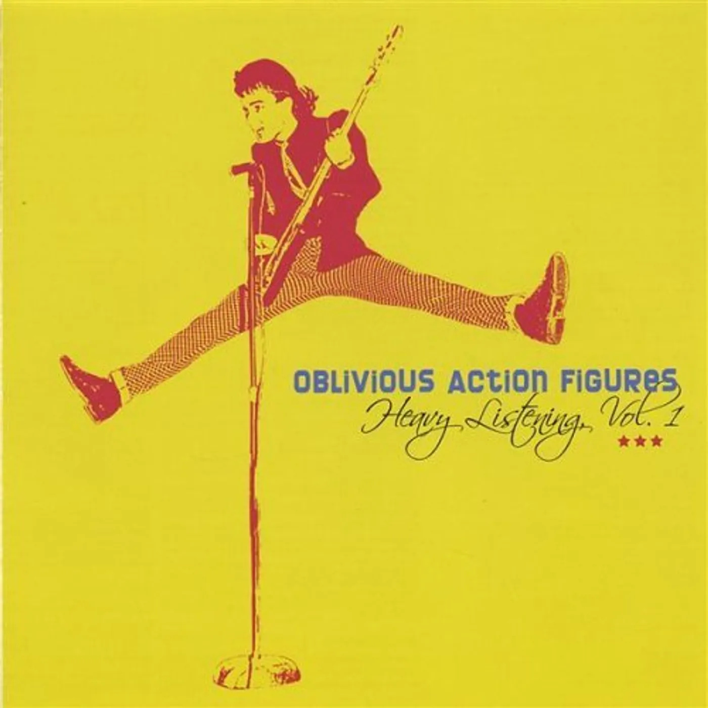 Oblivious Action Figures HEAVY LISTENING 1 CD