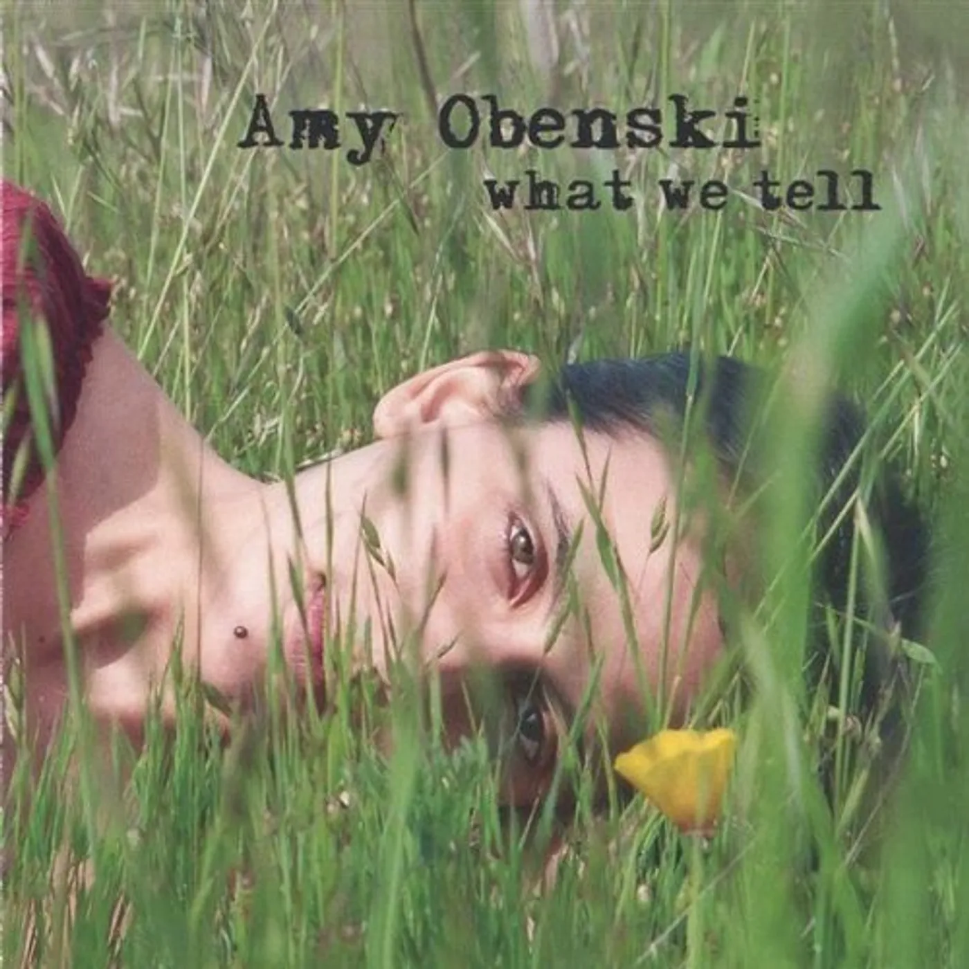 Amy Obenski WHAT WE TELL CD