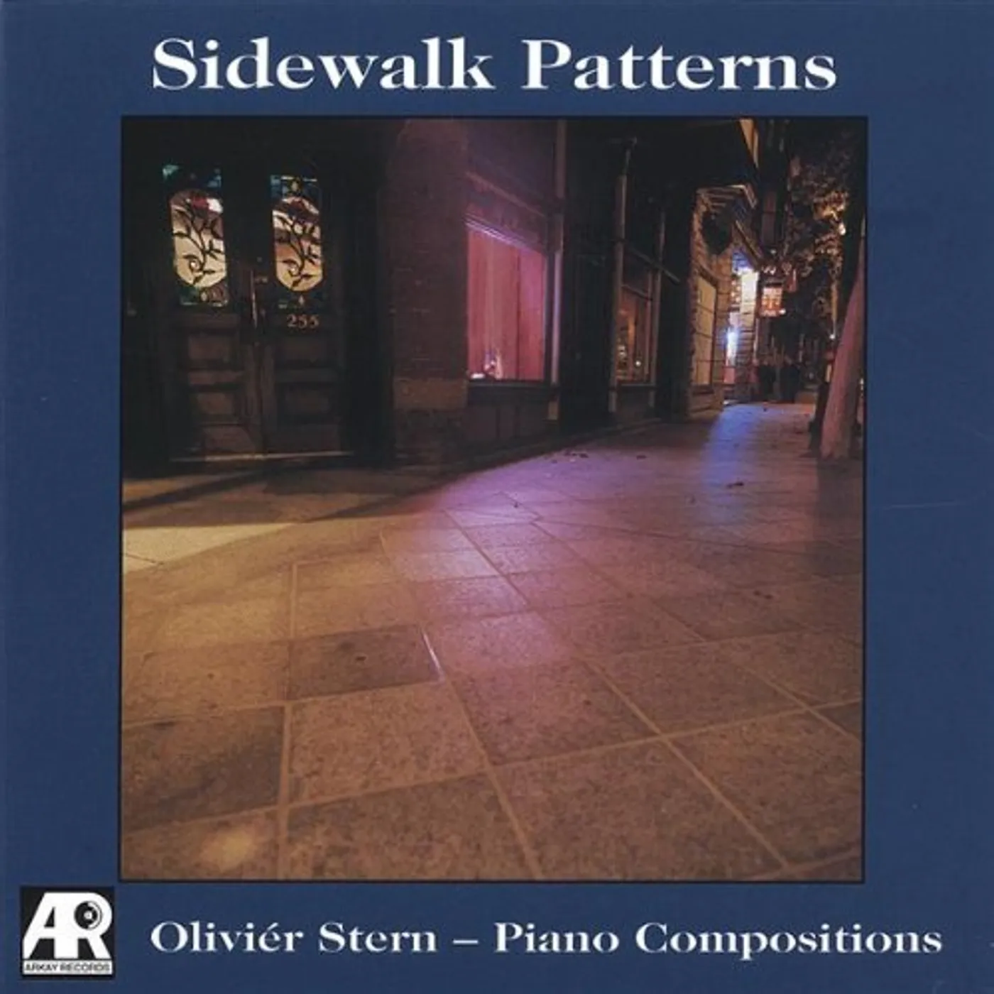 Olivier Stern SIDEWALK PATTERNS CD