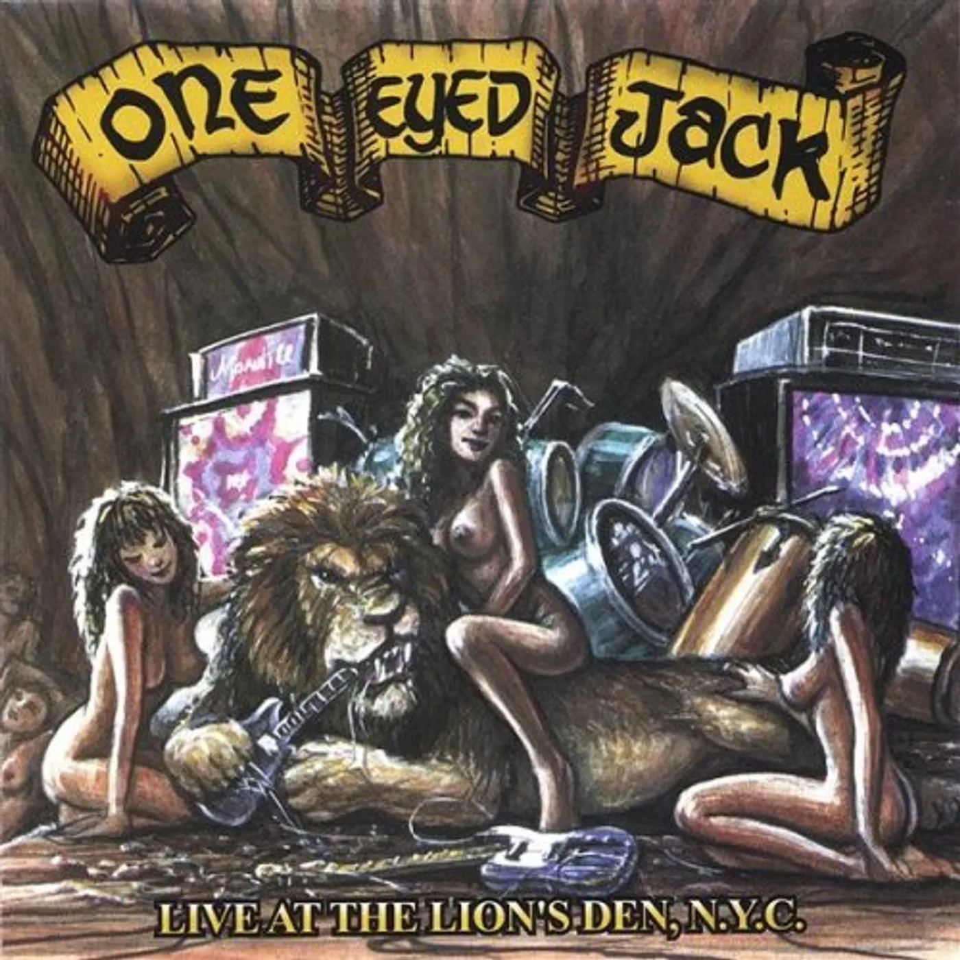 One-Eyed Jack LIVE AT THE LIONS DEN NYC CD