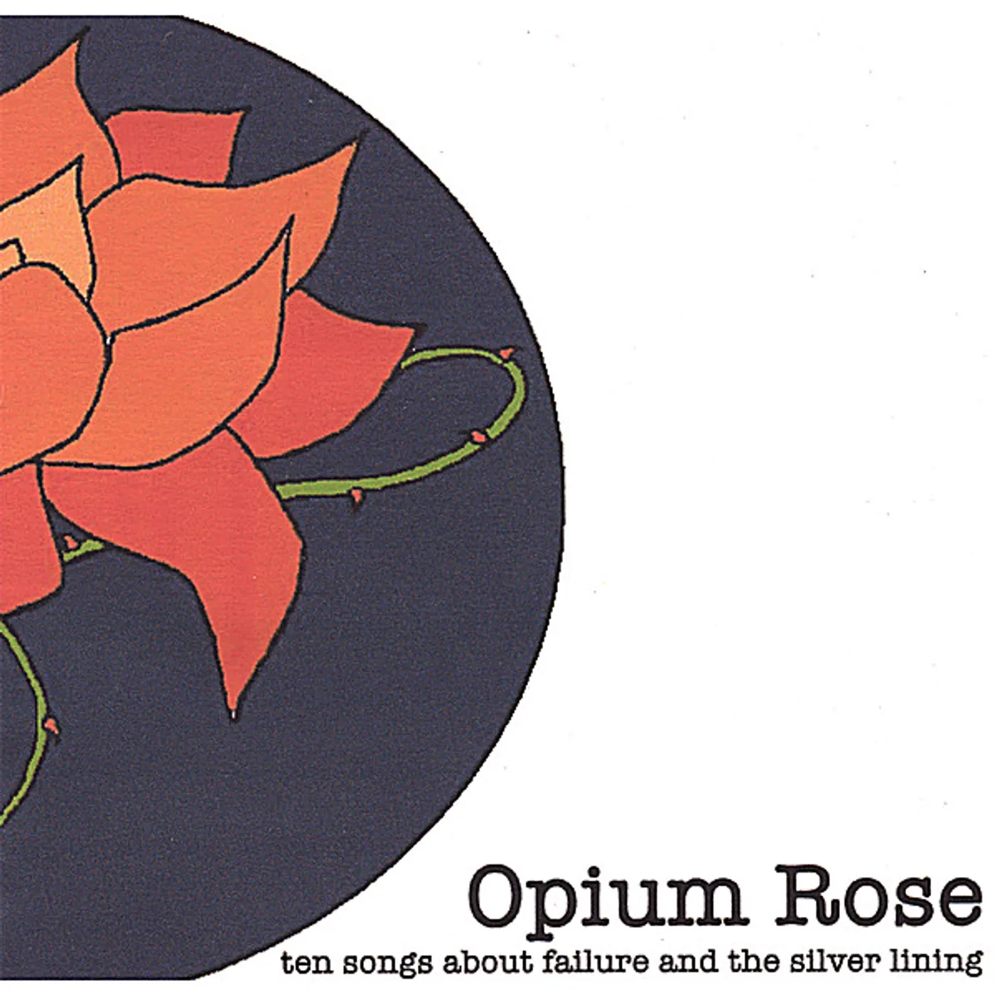 Opium Rose TEN SONGS ABOUT FAILURE & THE SILVER LINING CD