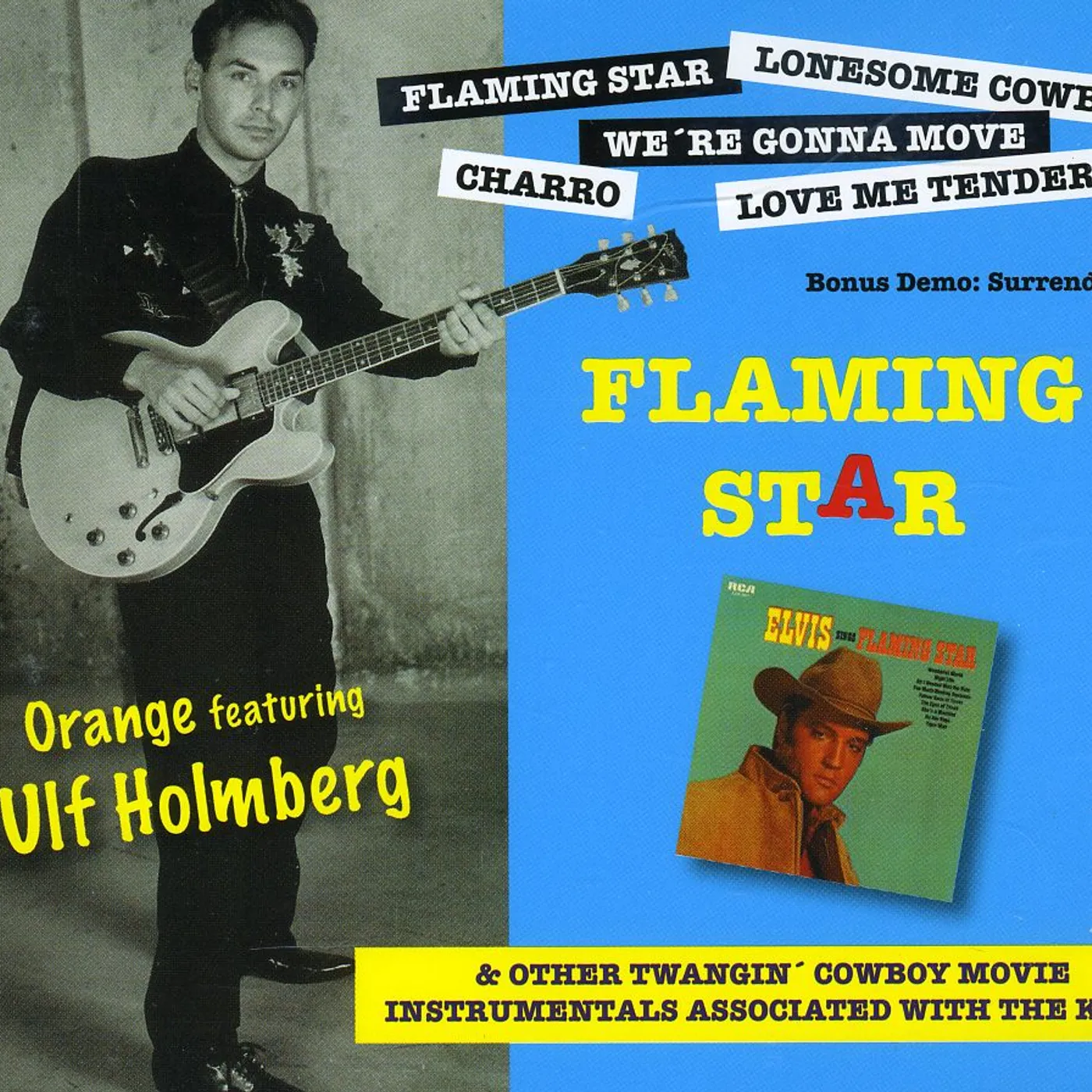 Orange FLAMING STAR CD