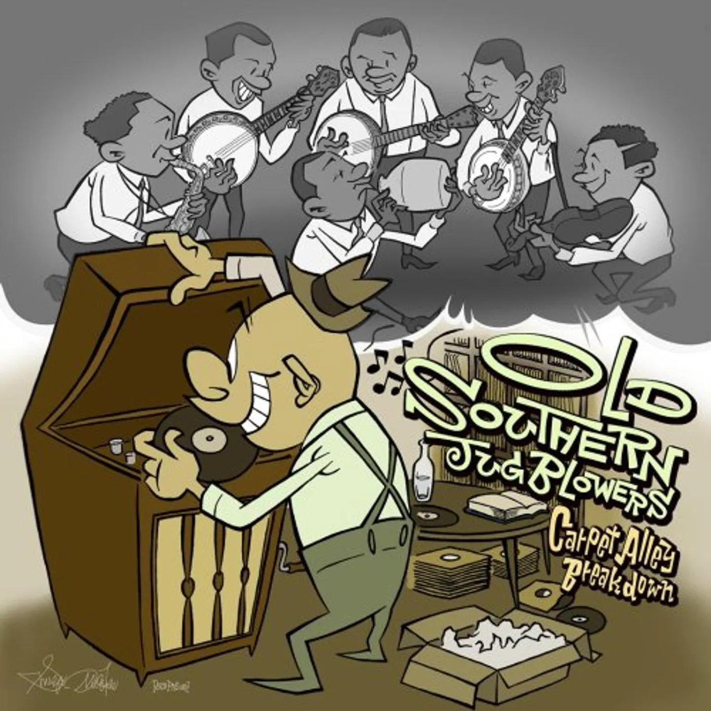 Old Southern Jug Blowers CARPET ALLEY-BREAKDOWN CD