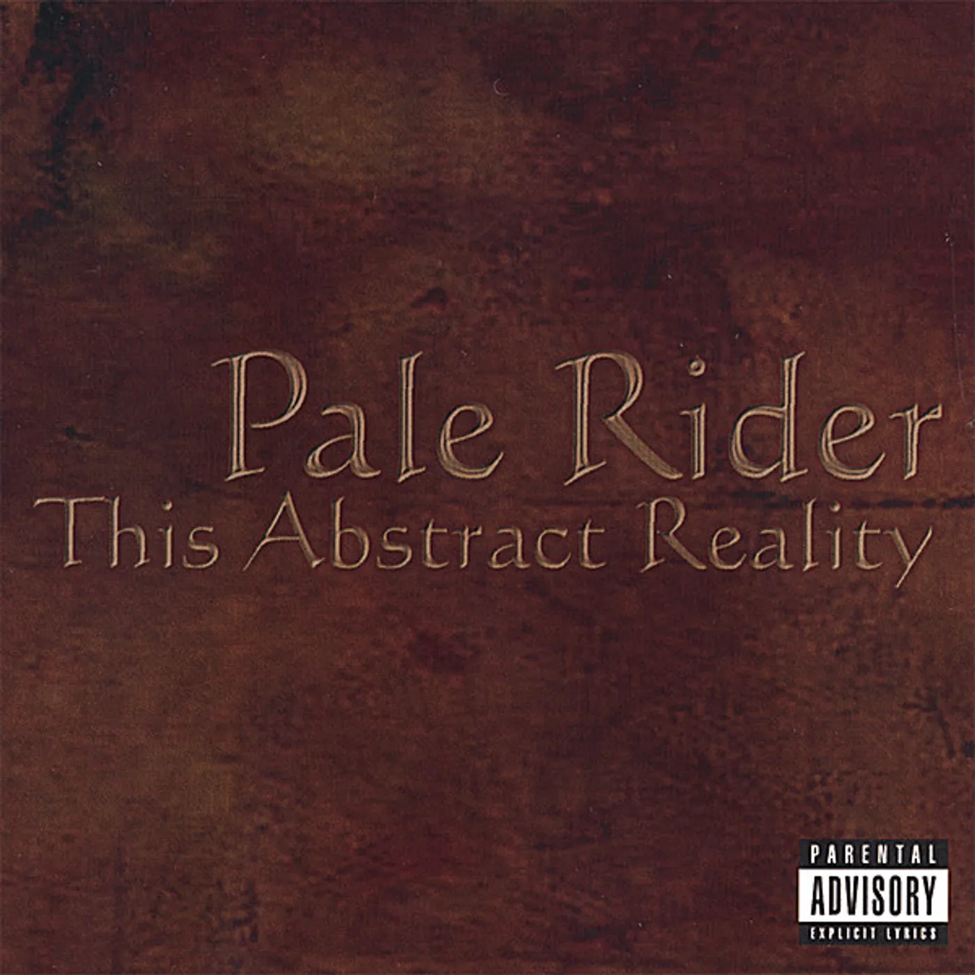 Pale Rider THIS ABSTRACT REALITY EP CD