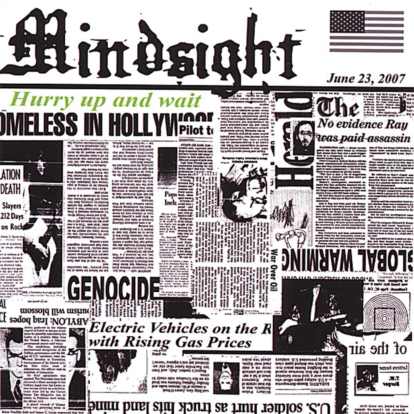 Mindsight HURRY UP & WAIT CD