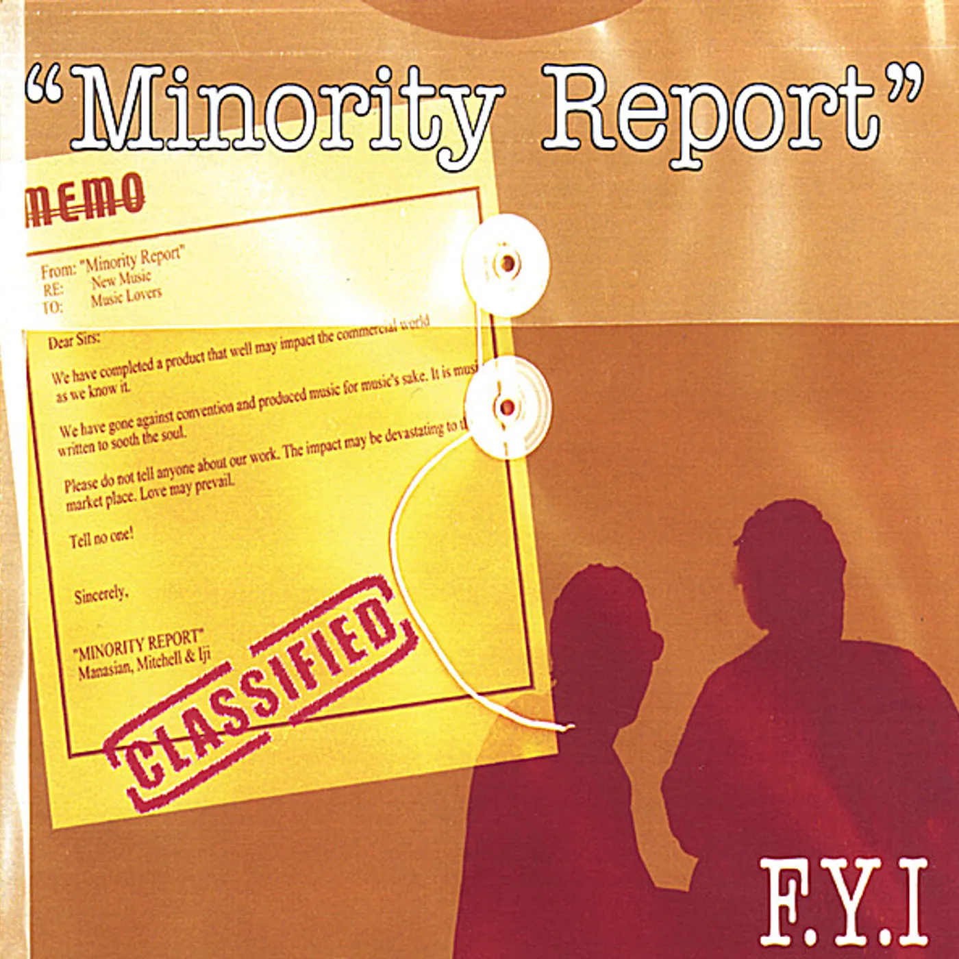 Minority Report CLASSIFIED CD