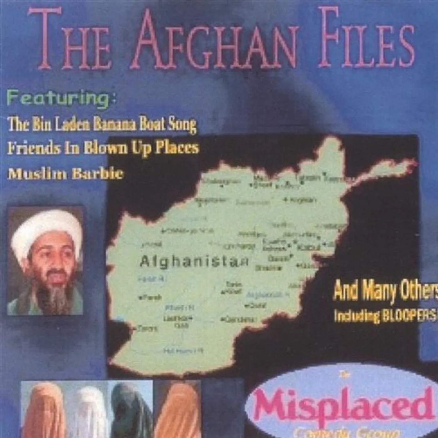 Misplaced Comedy Group AFGHAN FILES CD