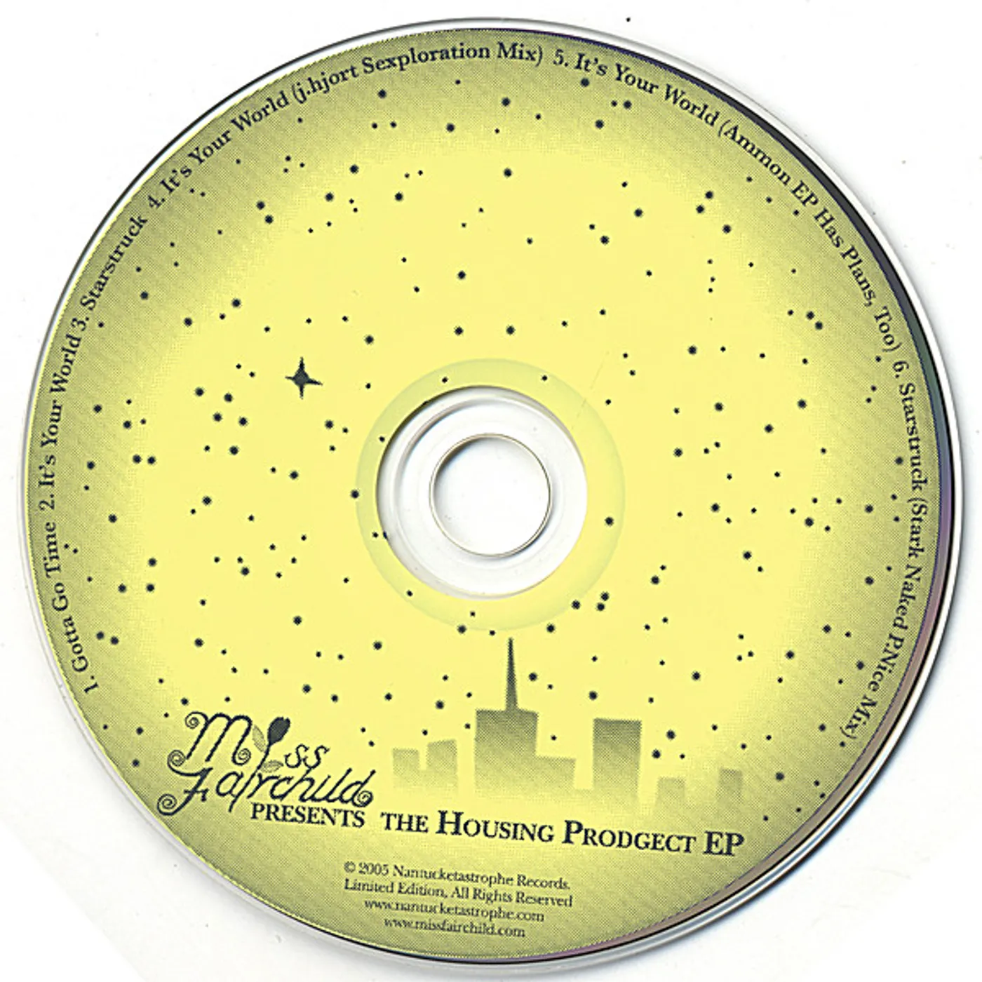 Miss Fairchild HOUSING PRODGECT EP CD