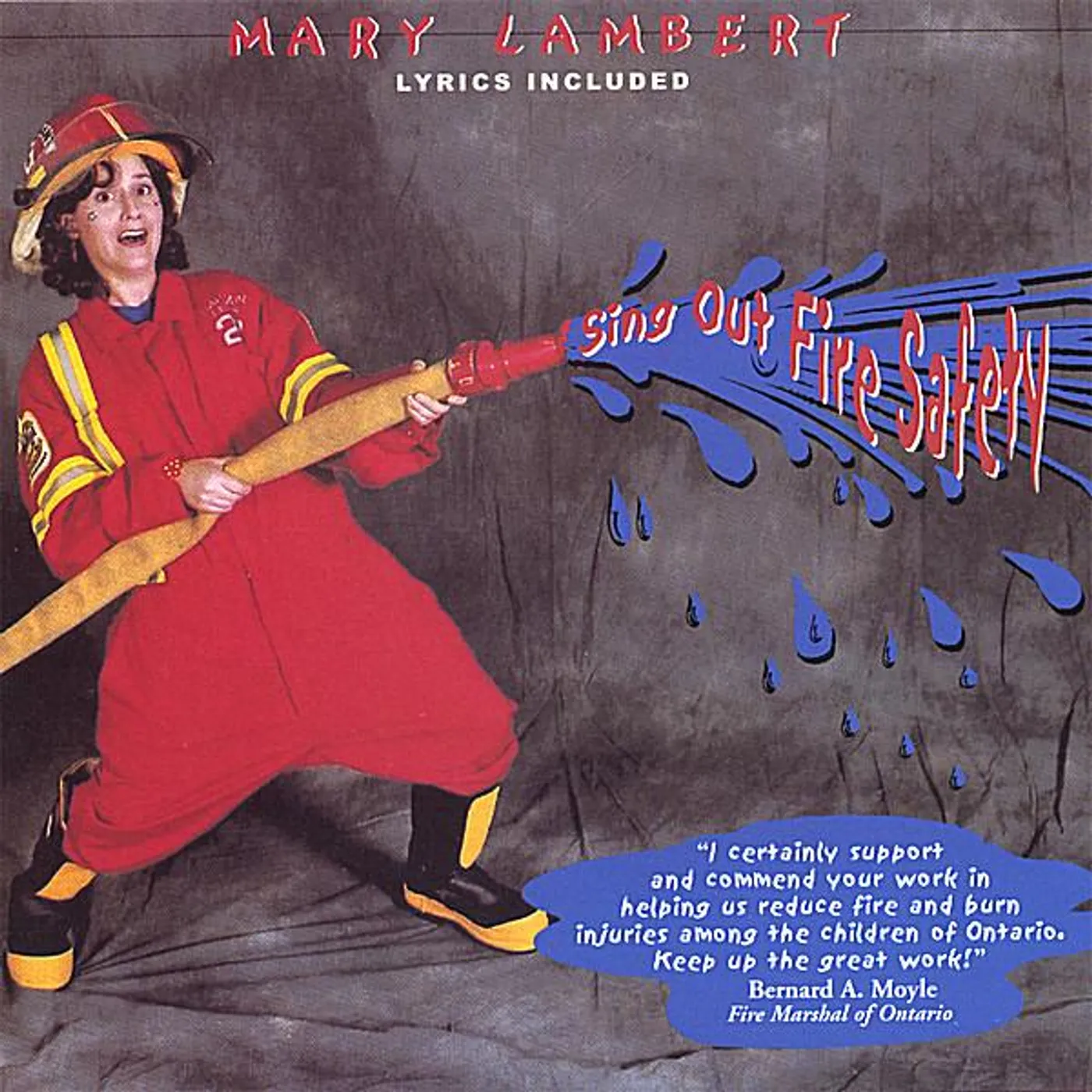 Mary Lambert SING OUT FIRE SAFETY CD