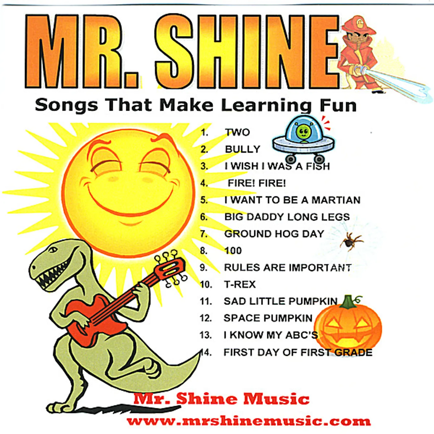 Mr. Shine MUSIC THAT MAKES LEARNING FUN CD