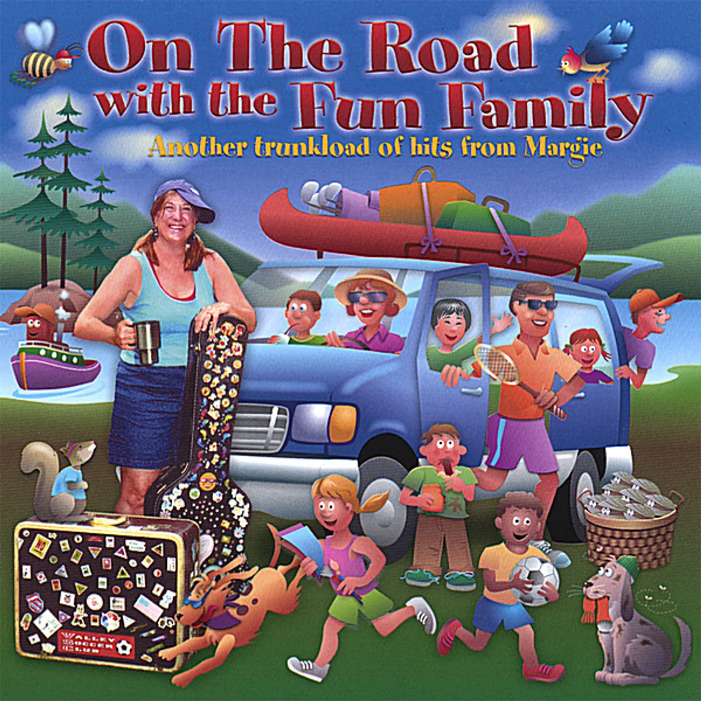 Margie ON THE ROAD WITH THE FUN FAMILY CD