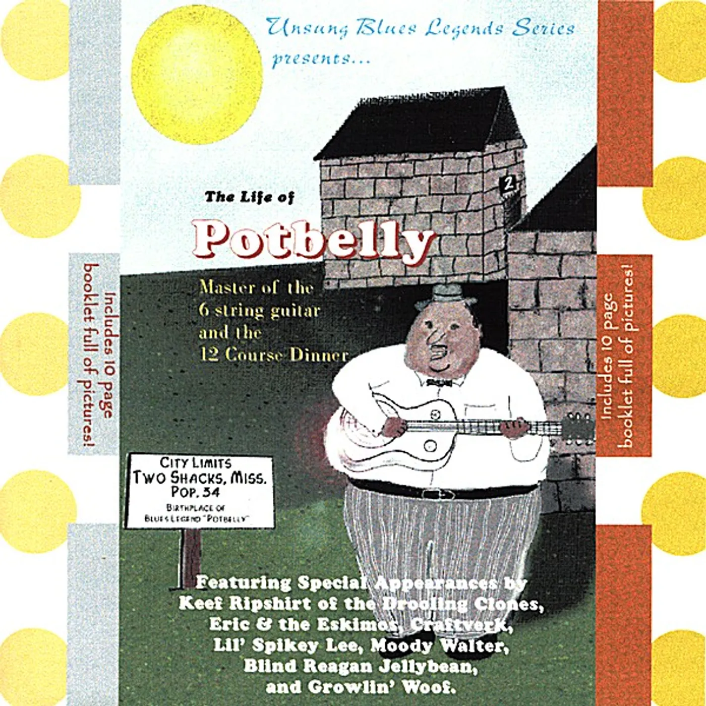 Potbelly MASTER OF THE 6 STRING GUITAR & THE 12 COURSE DINN CD