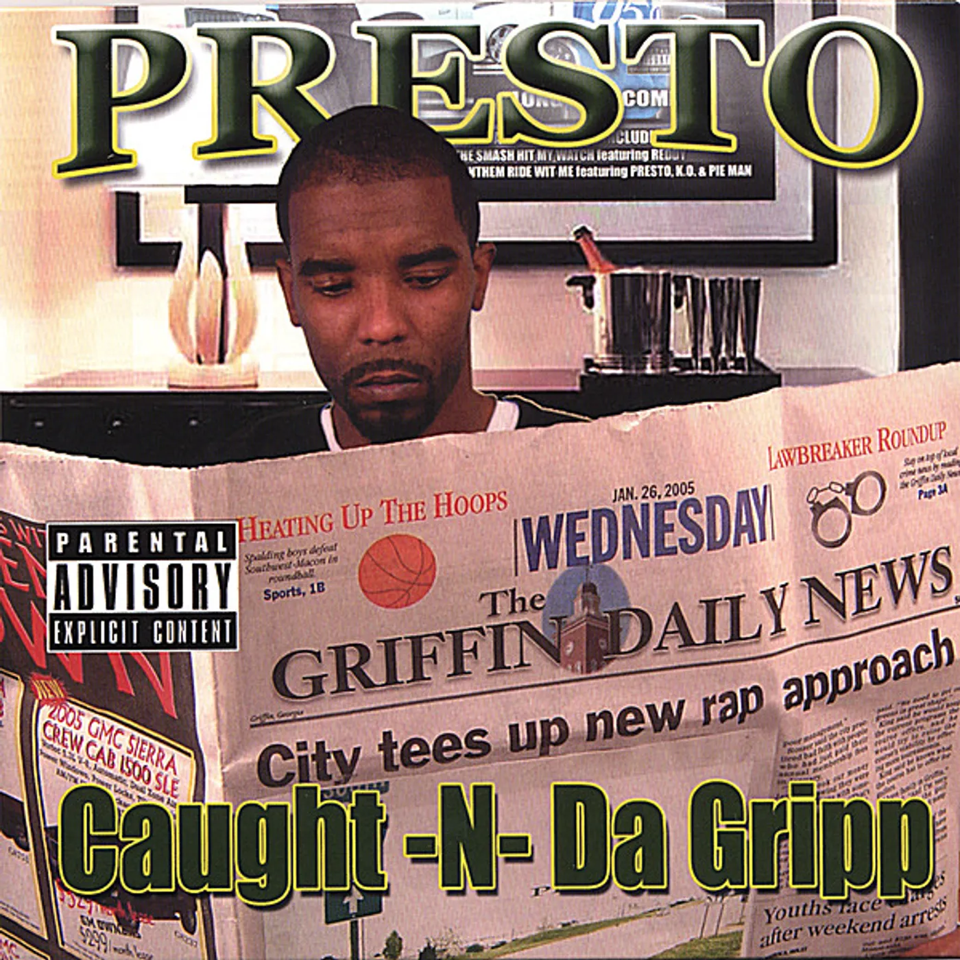 Presto CAUGHT N DA GRIPP CD