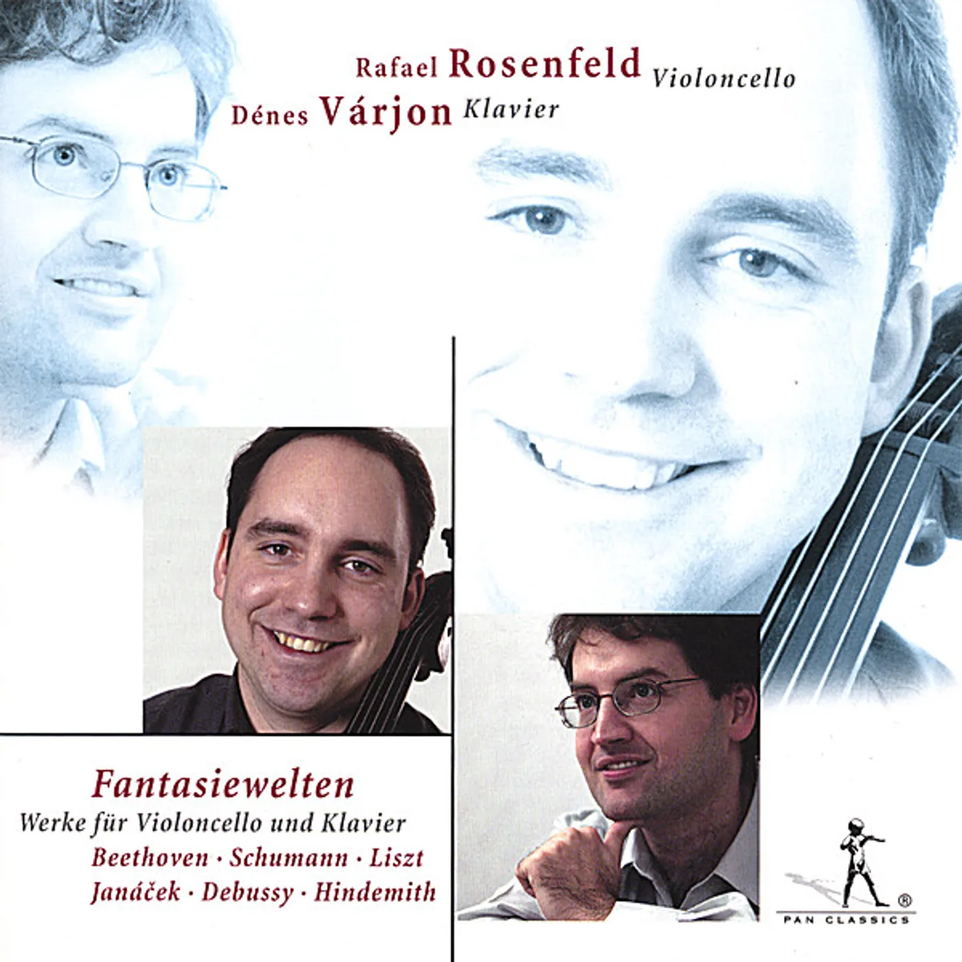 Various Artists  BEETHOVEN SEVEN VARIATIONS ON A THEME FROM MOZART'S 'MAGIC FLUTE' WOO 46. SCHUMANN FANTASIES CD