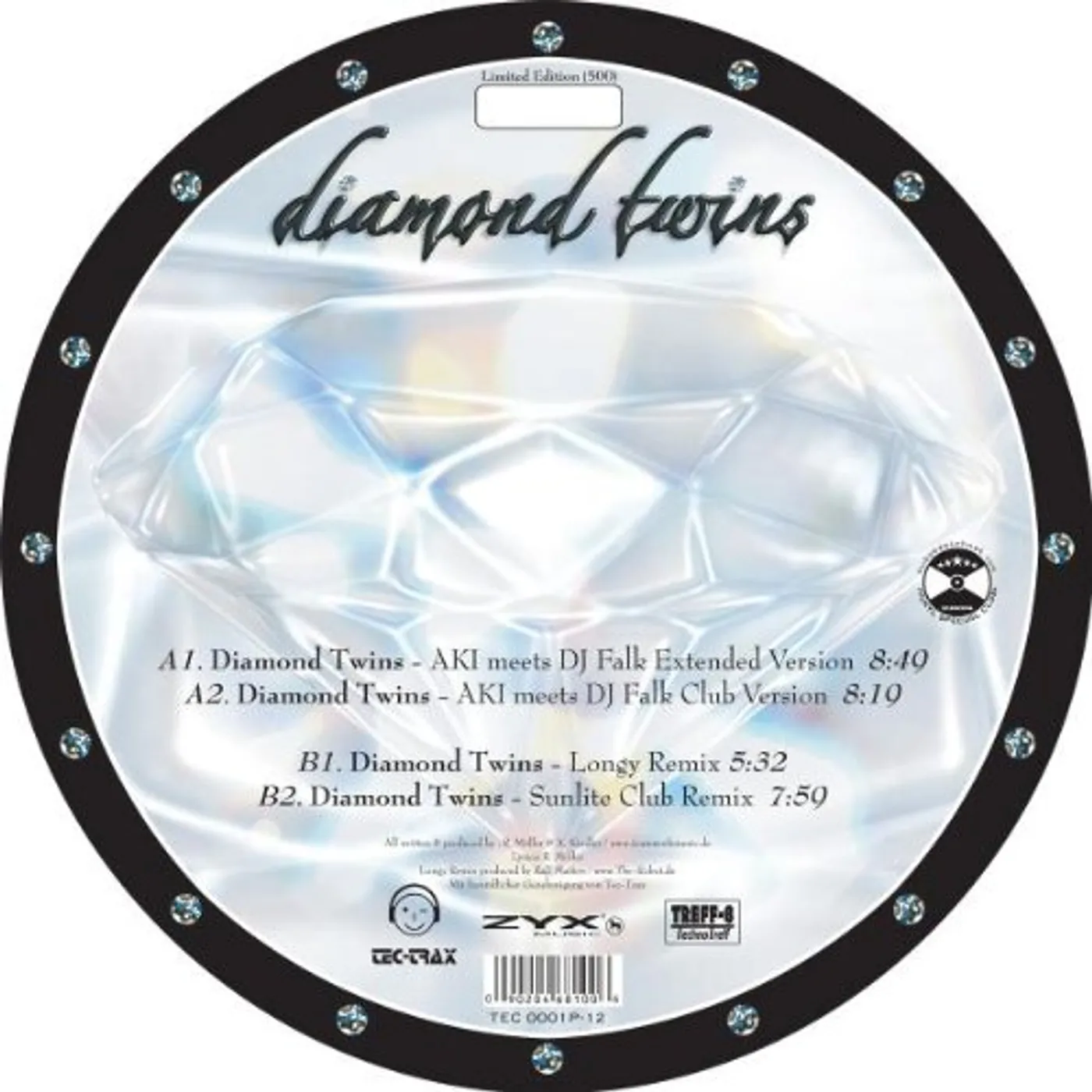 4 Diamonds Diamond Twins Vinyl Record