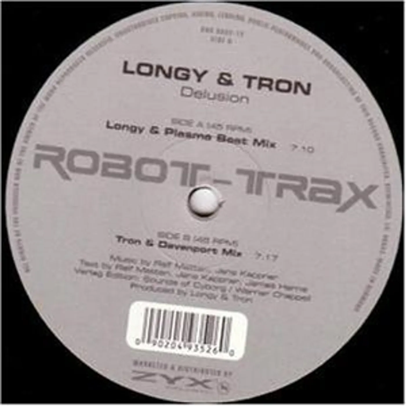 Longy & Tron DELUSION Vinyl Record