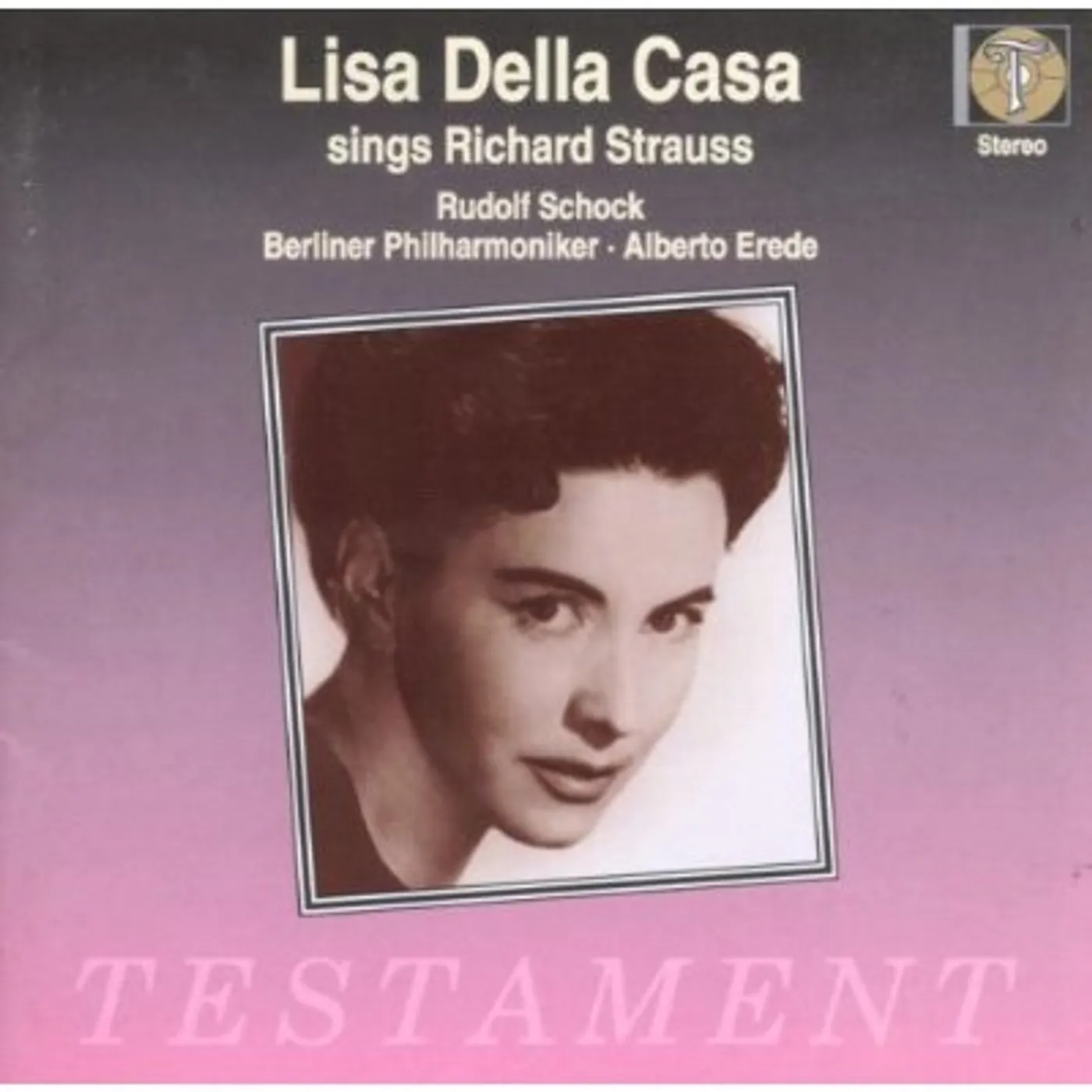 Various Artists  LISA DELLA CASA SINGS STRAUSS' CD