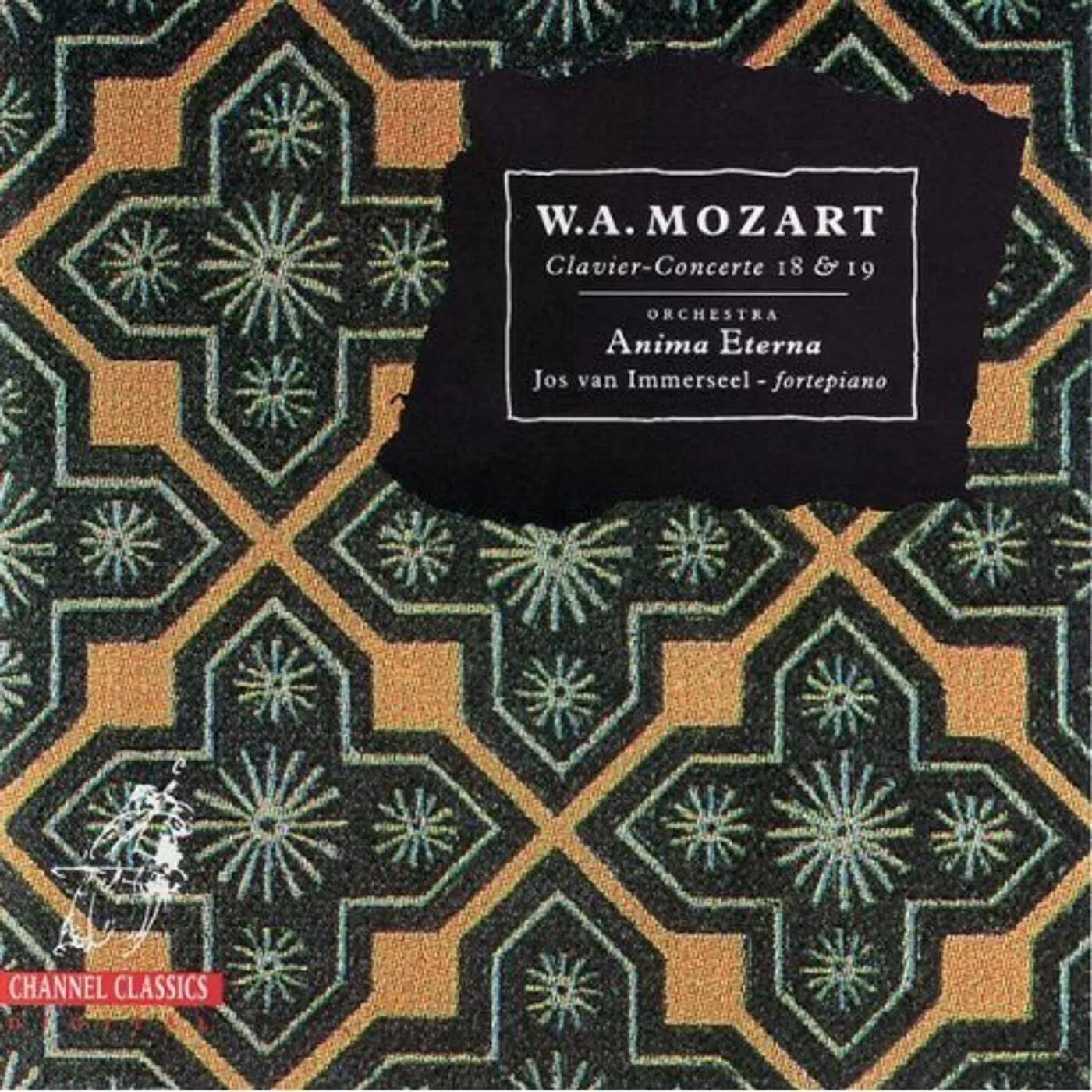 W.A. Mozart PIANO CONCERTOS 18 & 19 CD